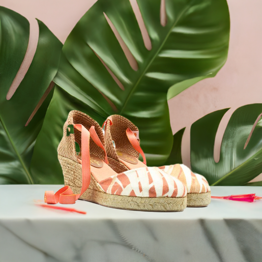 🌷 Alpargatas de cuña Mónaco Calima 🌷