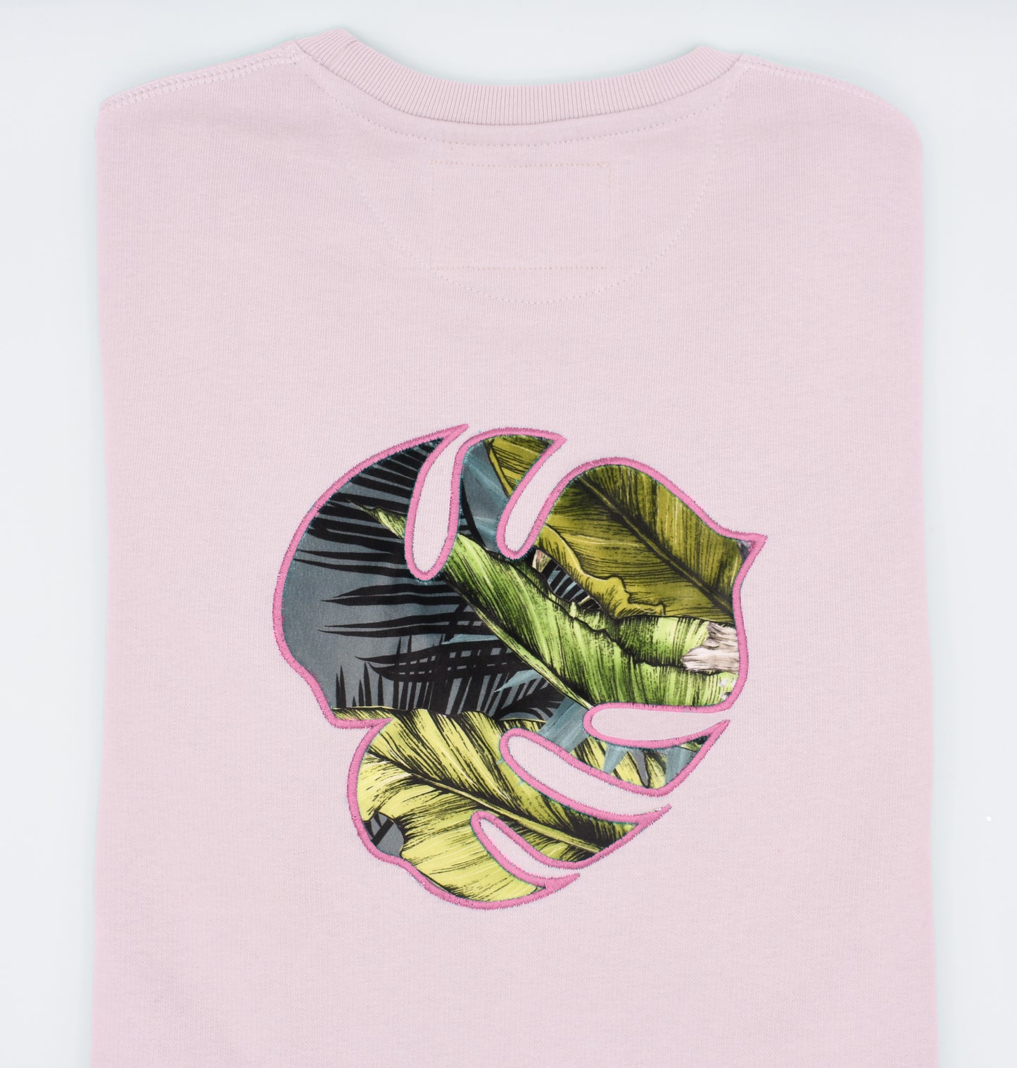 Sudadera Pink parche espalda