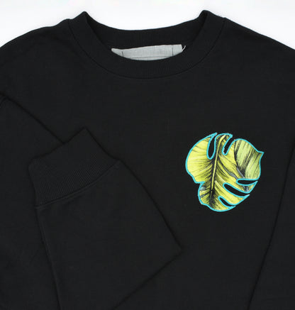 Sudadera Black parche delantero