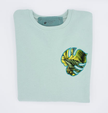 Sudadera Mint parche delantero