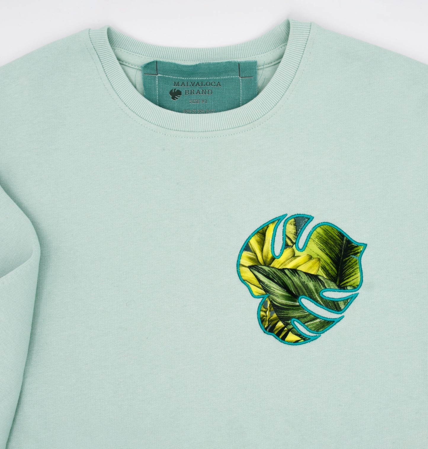 Sudadera Mint parche delantero