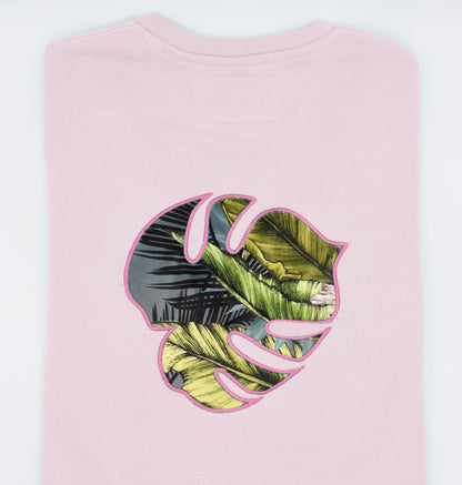 Sudadera Pink parche espalda