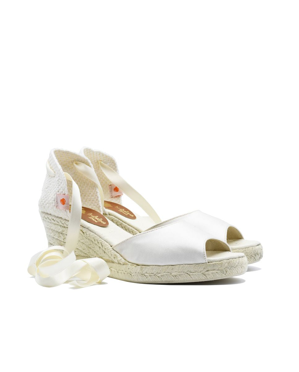🐚  Bride wedge espadrilles Tokyo Nubia 🐚