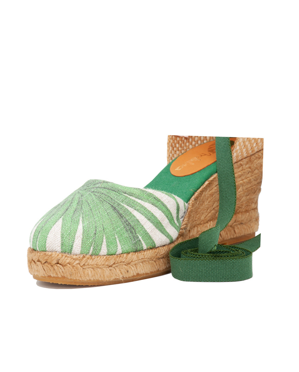 🌴 Alpargatas de cuña Mónaco Palma 🌴 - Malvaloca Brand