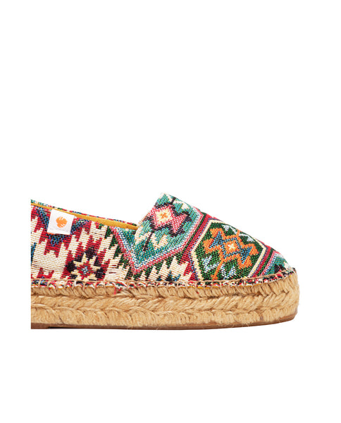 Alpargatas de plataforma St.Tropez Túnez 🌵 - Malvaloca Brand
