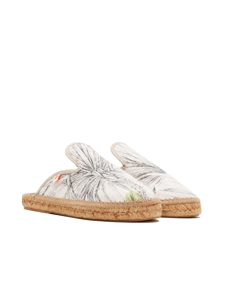 🌴 Babuchas / Mules Niza Palma 🌴 - Malvaloca Brand